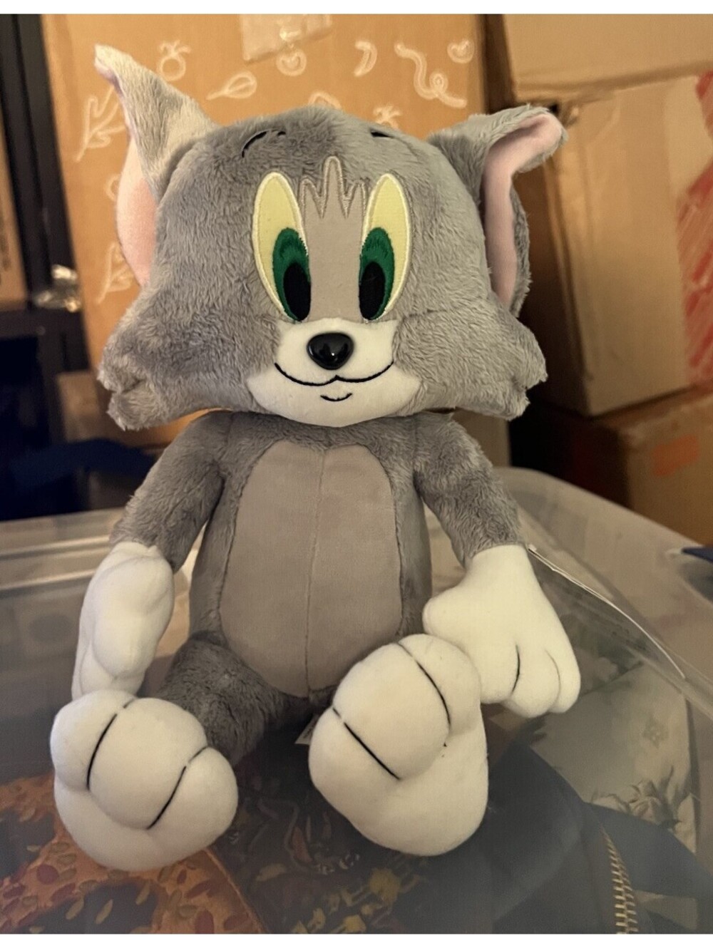 Tom and Jerry - Tom 12.5” Plush by Sekiguchi New - Imported